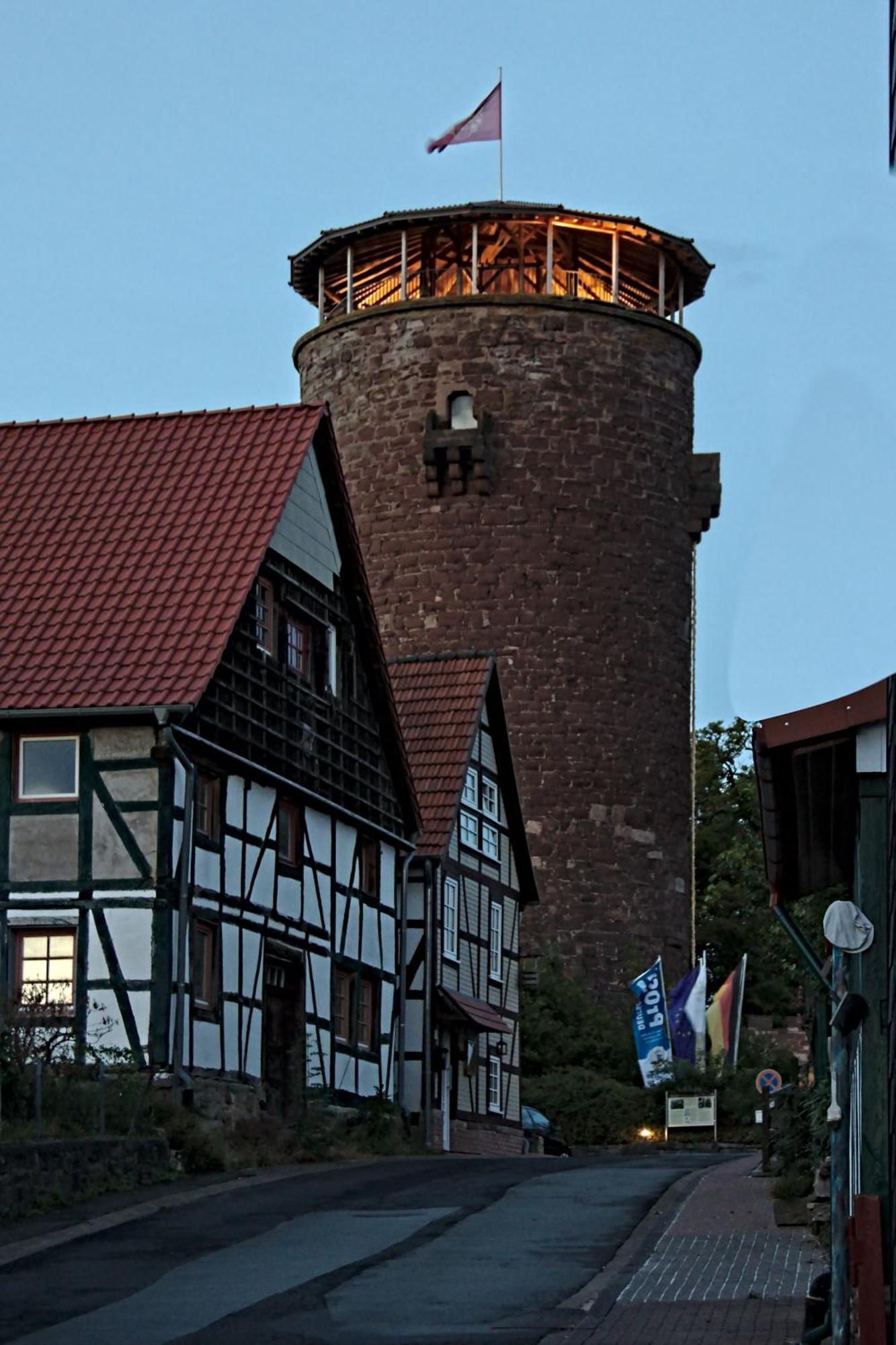 Ferienwohnung Froschkönig mit Teichblick Trendelburg Exterior foto